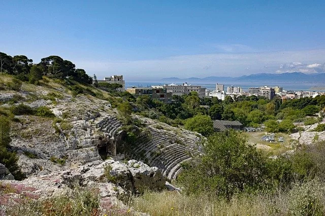Le grand amphithéâtre de Cagliari