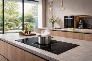 plaque induction hotte integree